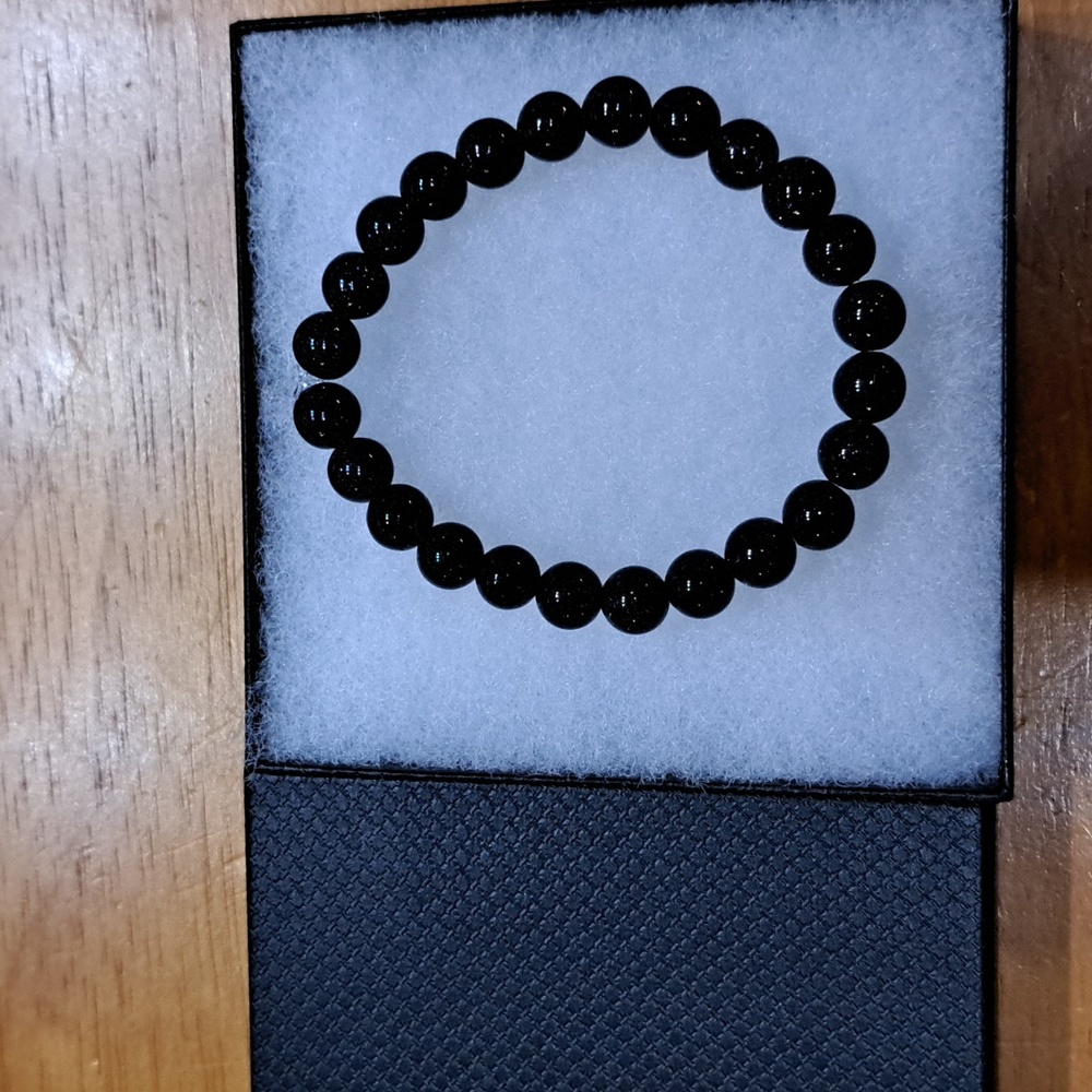 Blue Goldstone Bracelet - Picture 6 of 6